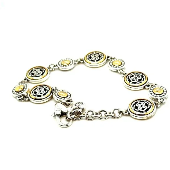 Brighton Two-Tone Circle Bracelet - Picture 2 of 6